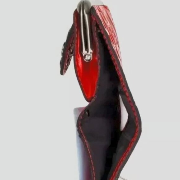 Patricia Nash RFID Purple Casella Bifold Wallet in Plum - New - Picture 10 of 10